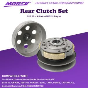 GY6 49cc 50cc Rear Clutch Driven Pulley Assy
